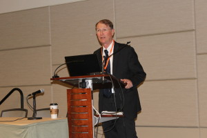 Franklin Orr, U.S. Under Secretary for Science and Energy, delivering the keynote address at the fifth international ECS Electrochemical Energy Sumit.