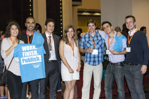 The Student Mixer allowed students from all over the world to network and mingle. 