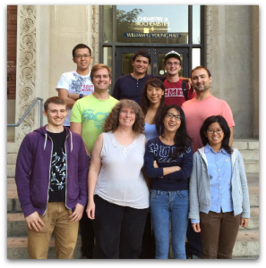 The newly established UCLA student chapter: Front: Ben Lesel, Sarah H. Tolbert, Clair Shen, Yan YanMiddle: Ty Karaba, Terri Lin, John B. CookBack: Allen Liang, Erick Harr, Dan Baumann