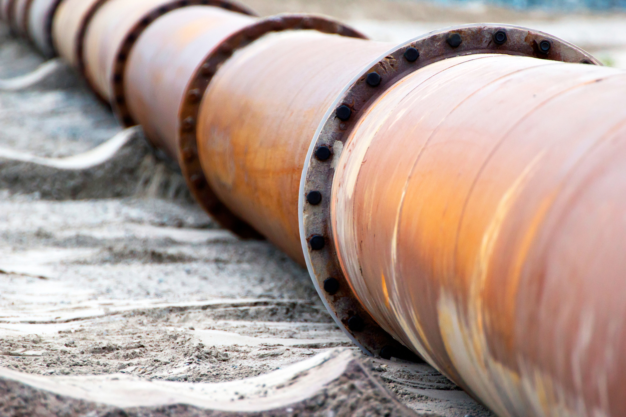 Corroded pipelines